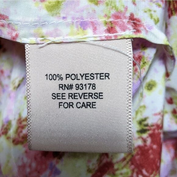 PHILOSOPHY Floral Drop Waist Ruffle Dress XS - Picture 7 of 8